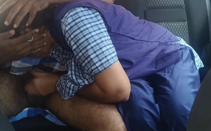Palani69: 制服女孩与继父车内性爱 第2部分
