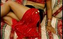 2 Guys 1 Girl: Indická děvka vykouřená a vystříkaná do pusy
