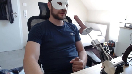 Kinkymah: Master Dominates Useless Beta Male with Machine to Fuck Ass...