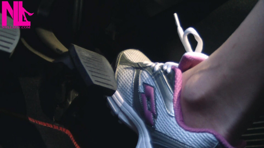 Fast Driving in Lotto Sneakers (Nyllady) Fast Driving in Lotto Sneakers (Nyllady)