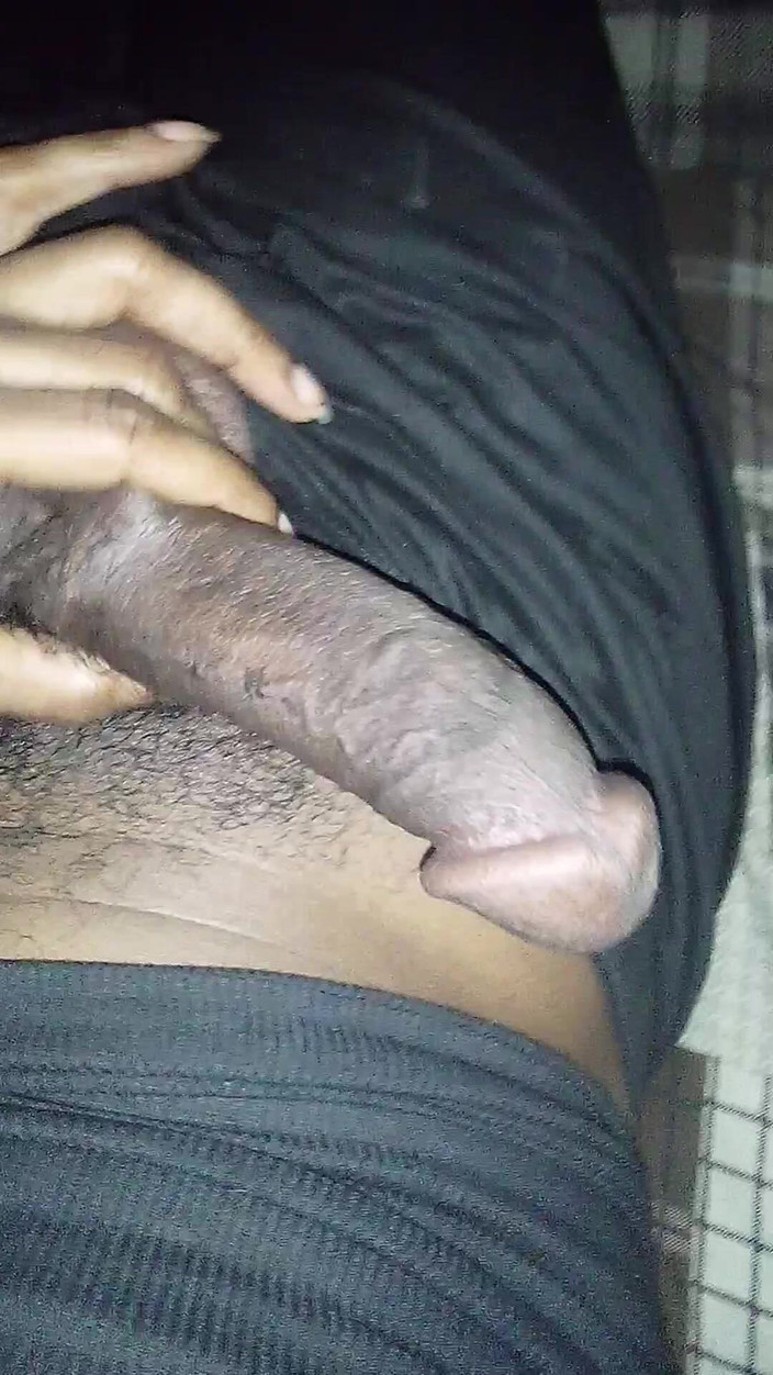 SweetDWillie456: Enorme BBC Massive Black Cock Daddy Masturbandosi