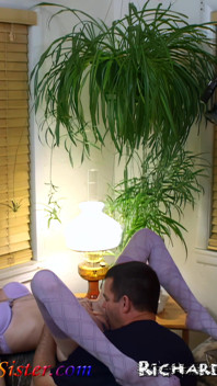 Step Sister Shocked by the Size of His Cock