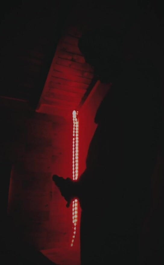 Camilo Brown: Silhouette sborra che gocciola dal mio grosso cazzo non circonciso