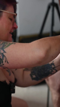 Locktober CBT Playtime z moją niewolnicą seksualną z ekstremalnym kolczasty dildo pierścienia kutas