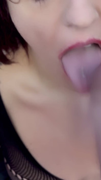 Vicky Swallows Cum