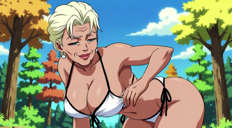 AI Porn: Kartun milf Ai Cleavage