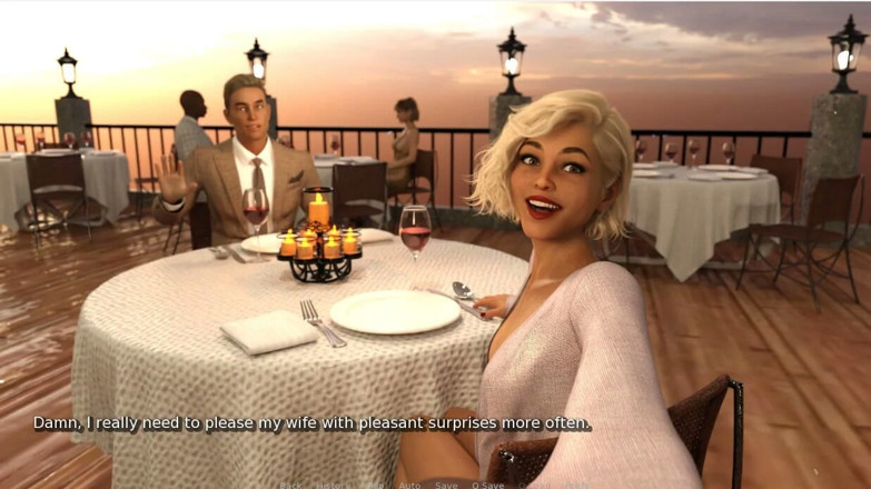 XXX Games Bunk: My Hotwife - Gameplay - Roleplay - Wife Fucks by Bull in Stand...