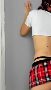 Take Me Against the Wall, Pleaseeee. I´m Waiting for Your Cock!