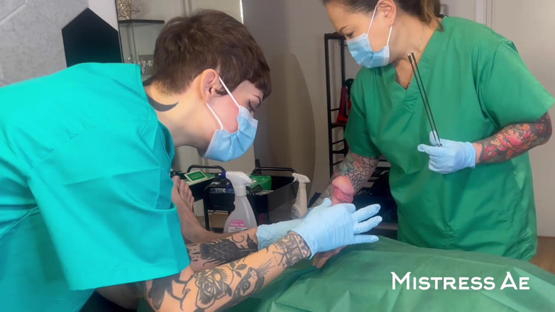 MistressAe: Double Domme Medfet Pemeriksaan Bunyi Dan Rawatan Dengan Madame Li...
