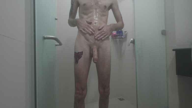 Big dick dadddy: Daily Shower