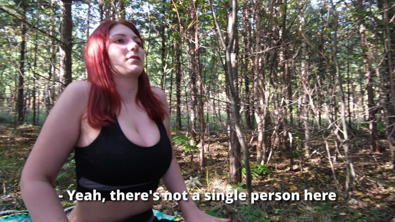LikaBusy: Me Puse Cachonda Mientras Caminaba Por El Bosque Y Le...
