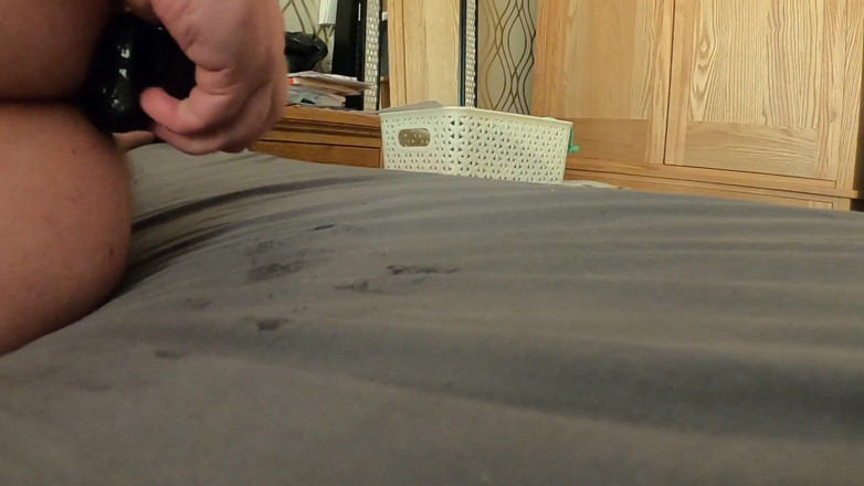 Sissy anal fun: Dildo fuck