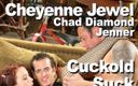 Edge Interactive Publishing: Cheyenne Jewel और jenner और Chad Diamond व्यभिचारी पति चूसना चूसना चूत में वीर्य