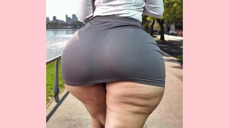 Xprohibidox1: La segretaria culona cammina