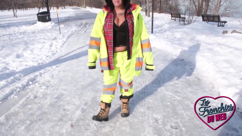 The Frenchies of the web: Eva, a Naughty Quebecer with Big Tits