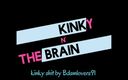 Kinky N the Brain: Mijn donkere transparante panty nat maken - gekleurde versie