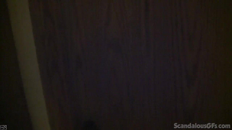 Scandalous GFs: Sexy teen girlfriend with petite boobs rides hardcore