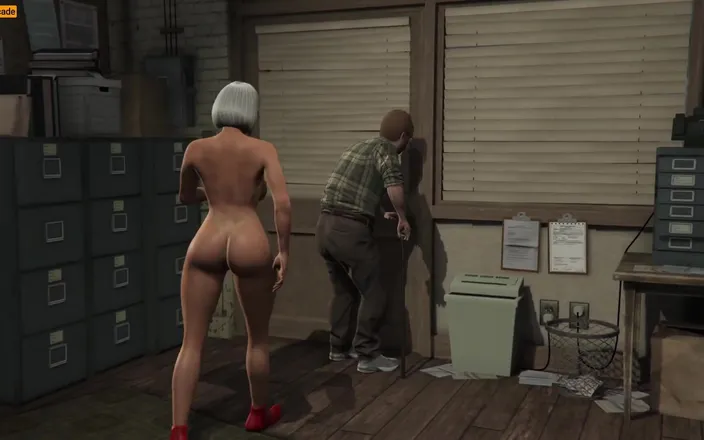LewdArcade: Gta V Nude Mod Installed Game Play [part 08] Gta 5 Missions Story...