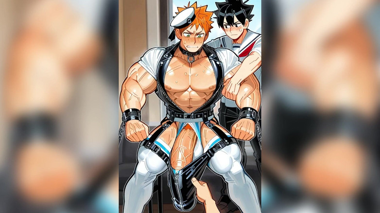 Twin007: Анальний трах чувака з величезним членом