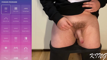 Lucas Nathan King: Hands free dálkový anální vibrátor prostaty orgasmus výstřik