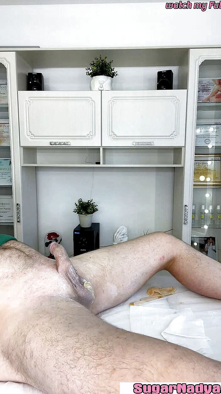 SugarNadya: SugarNadya depilatories 大饥渴鸡巴上的头发