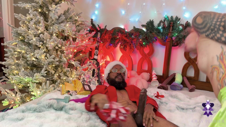 Gray Perrier: Naughty Trans Elf at the North Hole Toy Factory Gets...