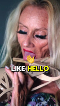 Barbie MILF Licking Heels
