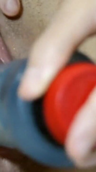 Latina Plays with Dildo