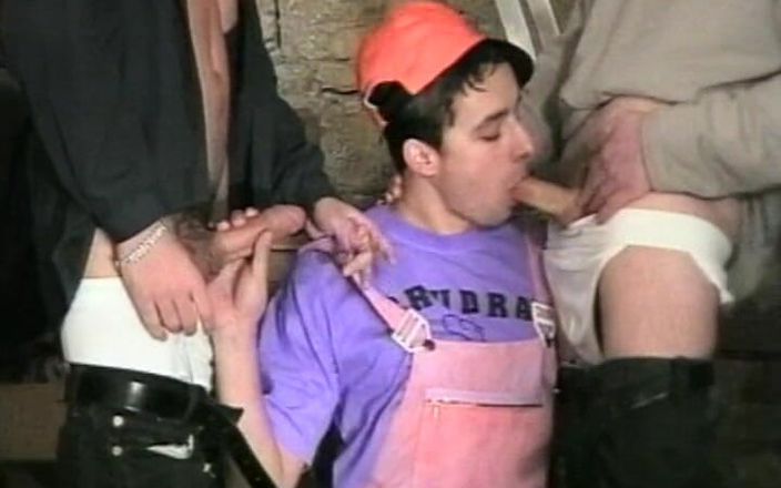 Gay 90's Vintage Porn: Eldig manlig dragkraft #4
