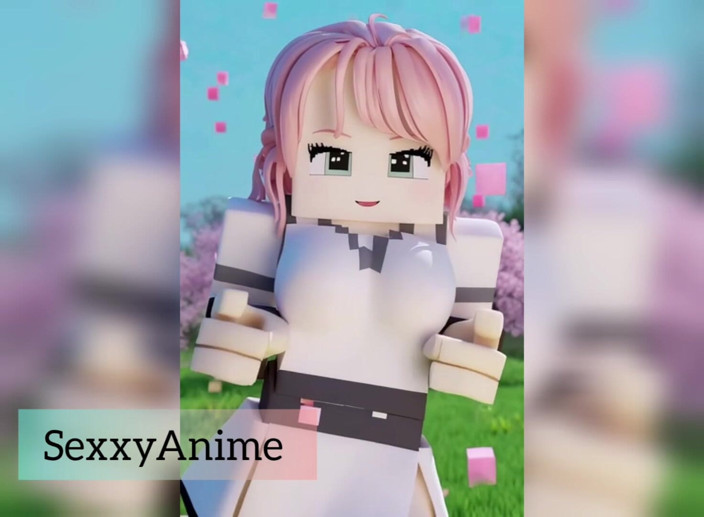 Sexxy anime: Mooie Minecraft-modellen
