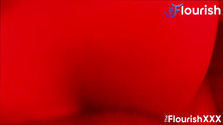 The Flourish XXX: Anna Cummings dostaje specjalność pokoju czerwonego światła od mrflourish