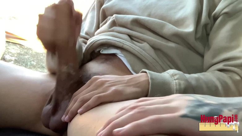 Hung Papi: Big Cock Sucker Blowjob Caught Sick Slurper