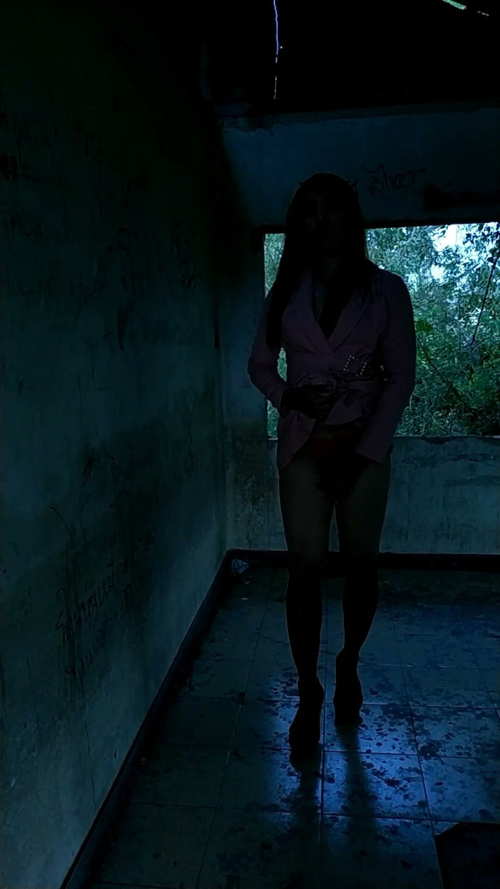 WanidaCrossdresser: I came across an abandoned house and went inside to...