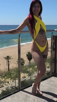 Shana Grimoire X Solougo, Oiled Bikini Massage on the Rooftop, Day 17