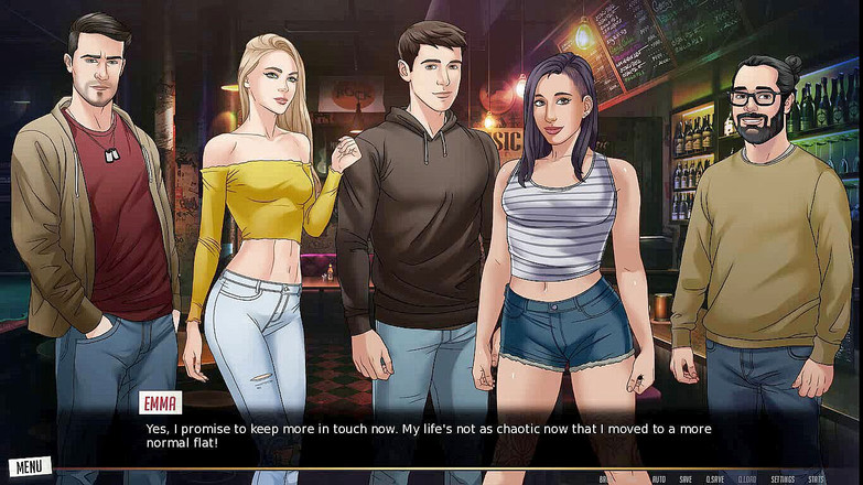 Dirty GamesXxX: 우리의 빨간 끈: 친구들과의 파티 - ep. 6