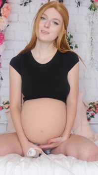 Těhotná vzájemná masturbace
