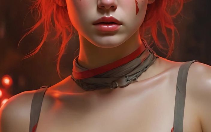 AI Girls: Bogel Artistik Seorang Wanita Muda Yang Cantik Dibalut Dalam Bandages...