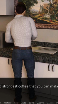 Amamantando nuevamente a placer: marido está fuera a trabajar mientras su esposa infiel es preñada en la mesa de la cocina ep 53
