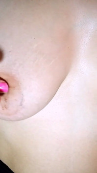 Karamelo Amuses You with Her Delicious Tits Play