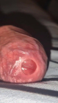Alfa nesestříhaný penis prsten Hlazení a výbušný výstřik