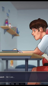 Holy Fuck, awek jalang super panas bermain dengan pepek basah, dildo terlalu besar untuk pepek ketat - summertime Saga 03