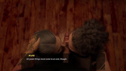 AVNTeller: Move The Chains # 15 - Dois tatuadores góticas compartilham um grande pau...