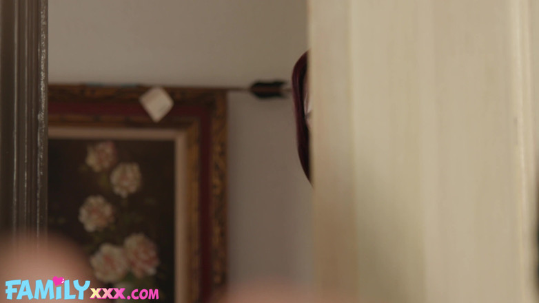 FamilyXXX: Jessica helps her stepson finish it