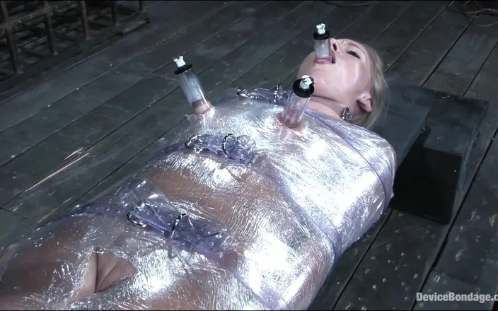 Device Bondage by Kink: Sticky Hot Wrap Trap