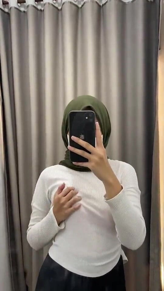 Hijab cute: Specchio Hijab