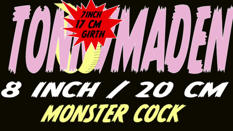 Tonny Maden: Tonny maden enorme cazzo mostruoso spettacolo live esclusivo!