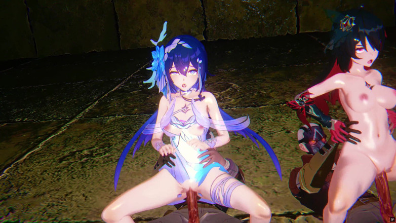 NSFWOtaku: Honkai Impact - Seele Vollerei BBC Rough Sex - 3D Hentai Animations