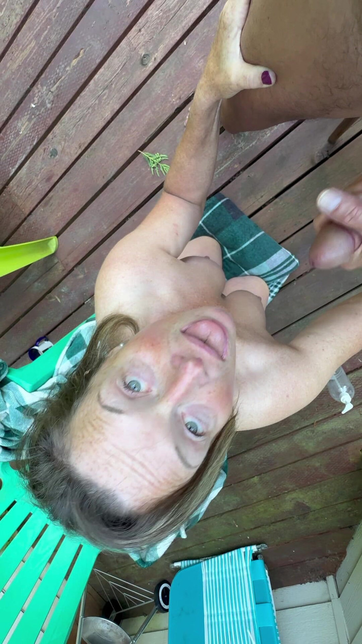 Bonewizzard69: Bonemaiden náušnice ranní venkovní kouření a jízda na péru