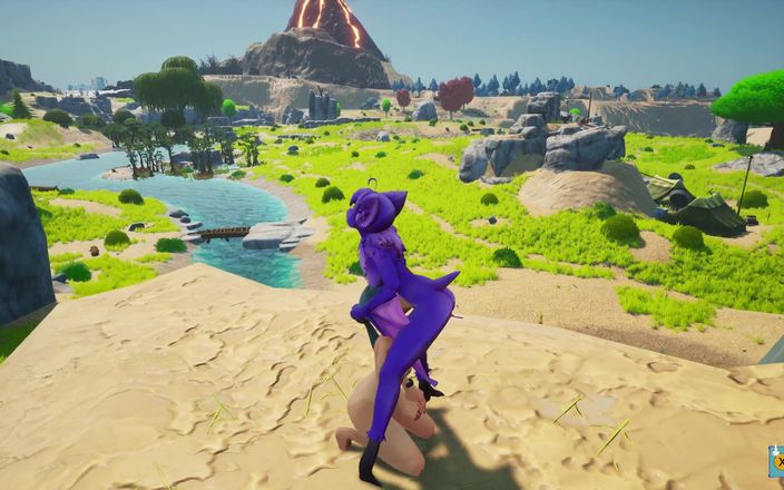 NSFW Gaming: Uzyskiwanie pluć pieczone przez Futa Monster Girls (szafirowe Safari V.24 Animacja)
