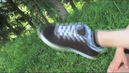 Xtime Network: Young couple cock sucking pussy fucking in the forest